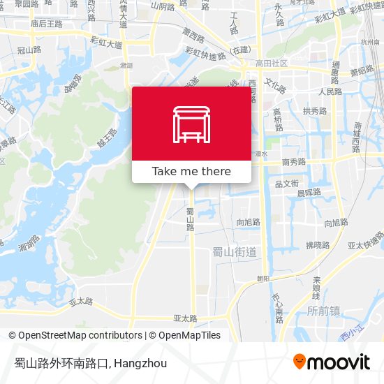 蜀山路外环南路口 map