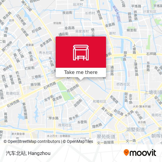 汽车北站 map