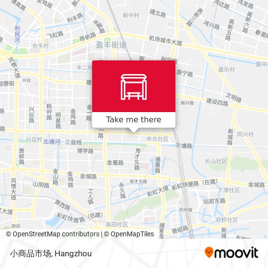 小商品市场 map