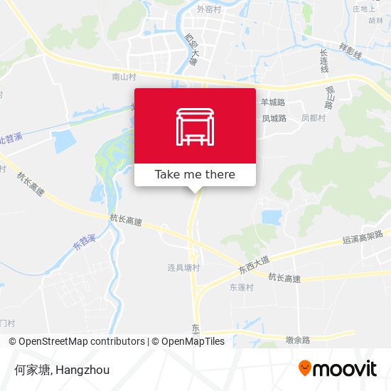 何家塘 map