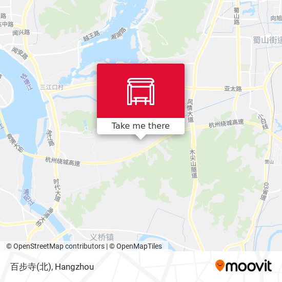 百步寺(北) map