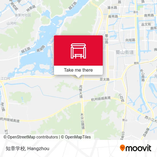 知章学校 map