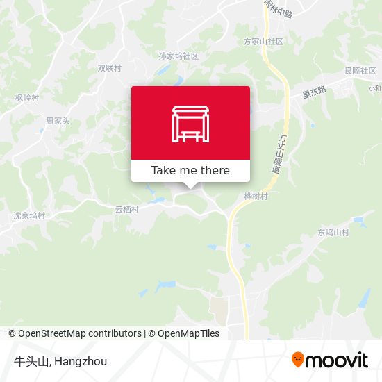 牛头山 map