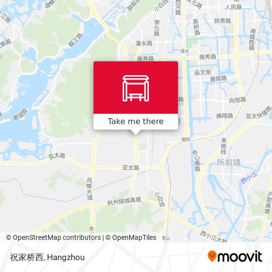 祝家桥西 map