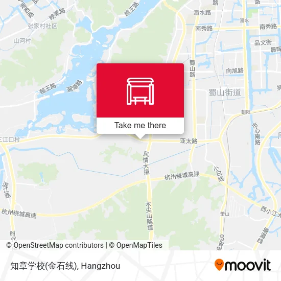 知章学校(金石线) map
