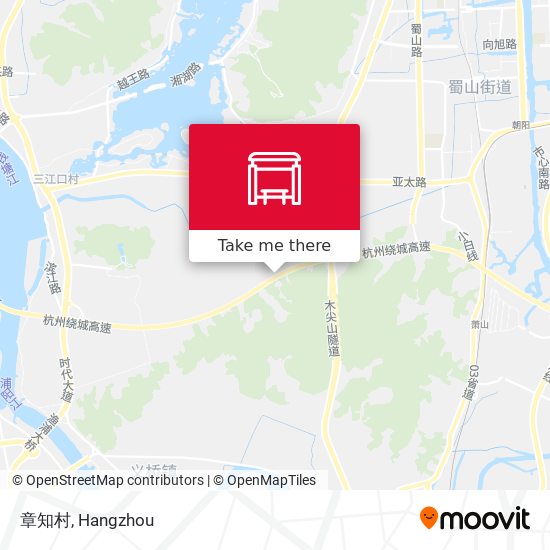 章知村 map
