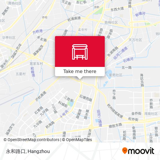 永和路口 map