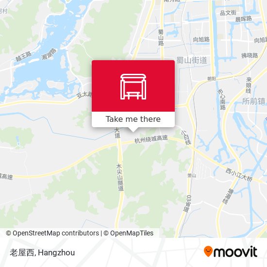 老屋西 map