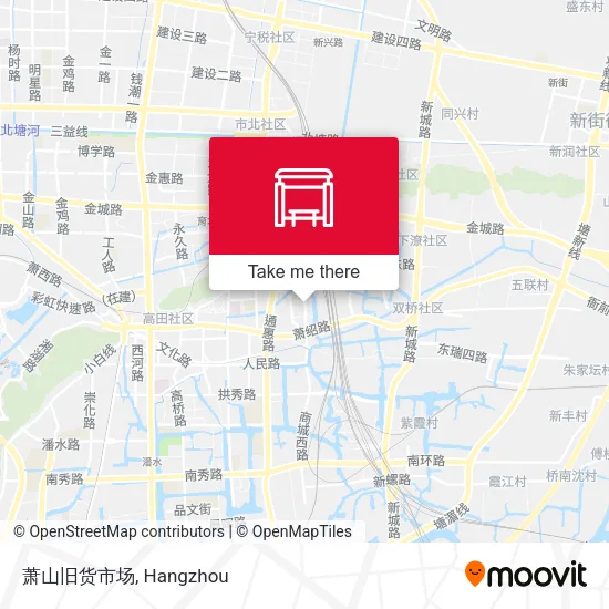 萧山旧货市场 map