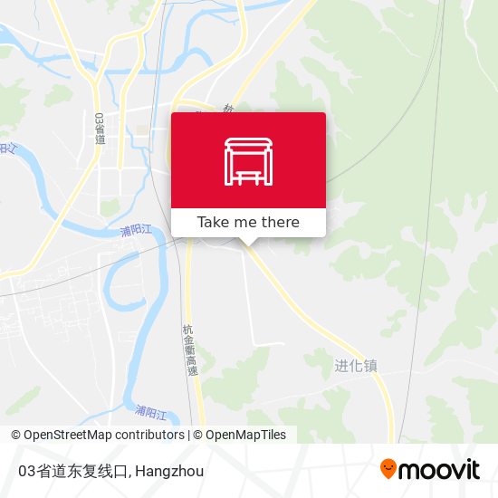 03省道东复线口 map