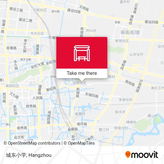 城东小学 map