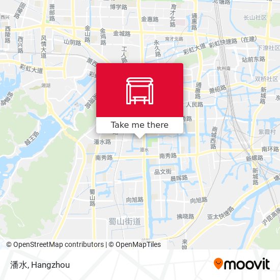 潘水 map