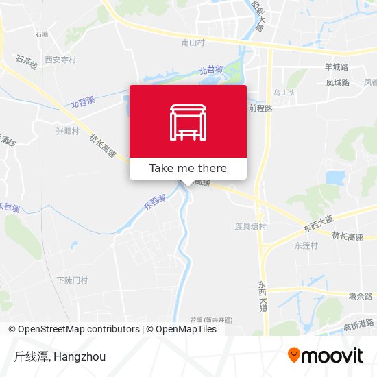 斤线潭 map