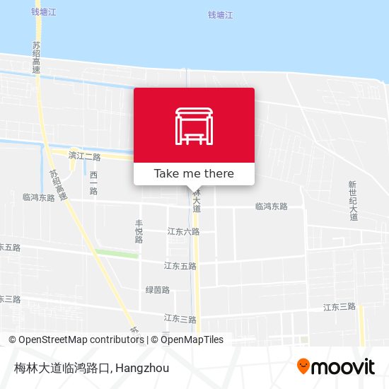 梅林大道临鸿路口 map