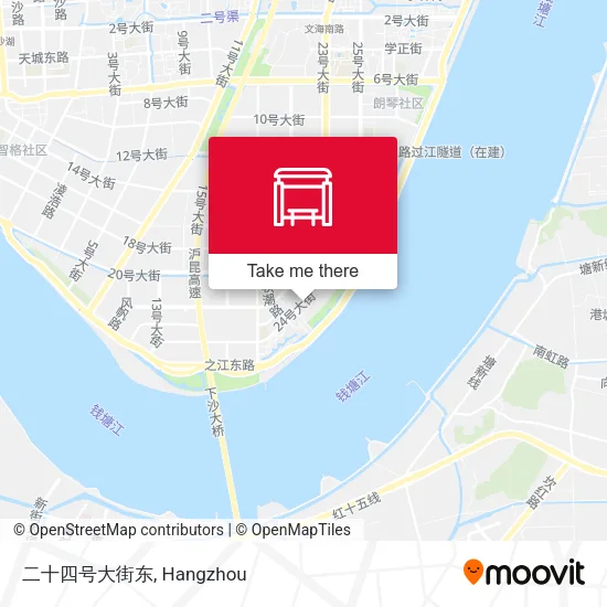 二十四号大街东 map