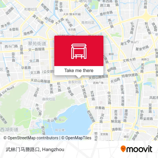 武林门马塍路口 map