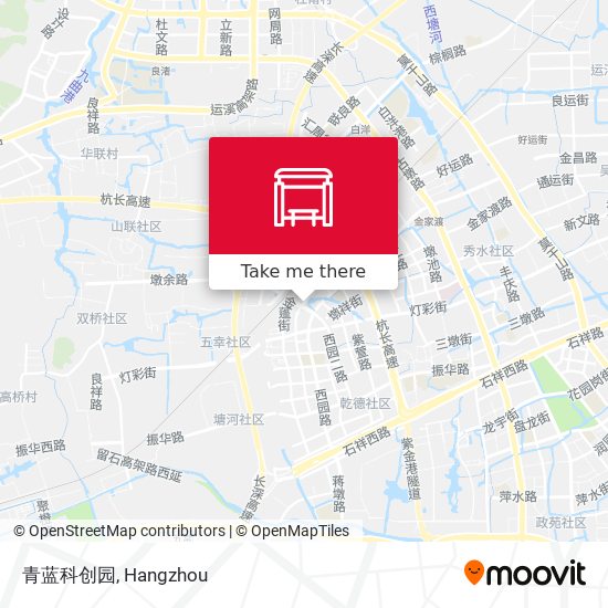 青蓝科创园 map