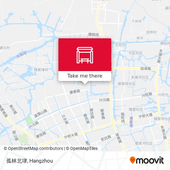 孤林北埭 map