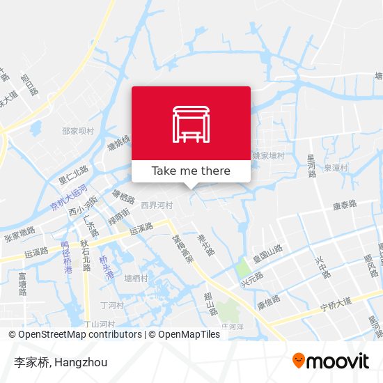 李家桥 map
