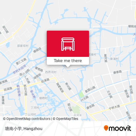 塘南小学 map