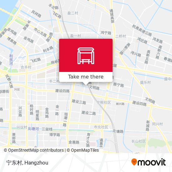 宁东村 map
