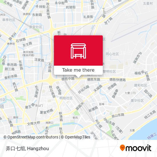 弄口七组 map