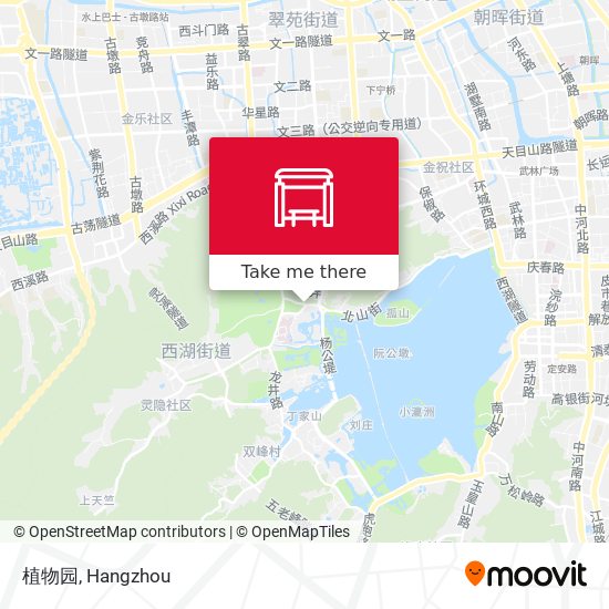 植物园 map