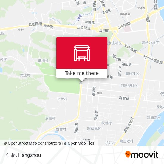 仁桥 map