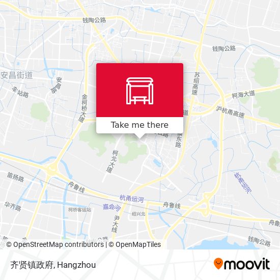 齐贤镇政府 map