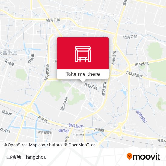 西徐项 map