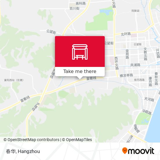 春华 map