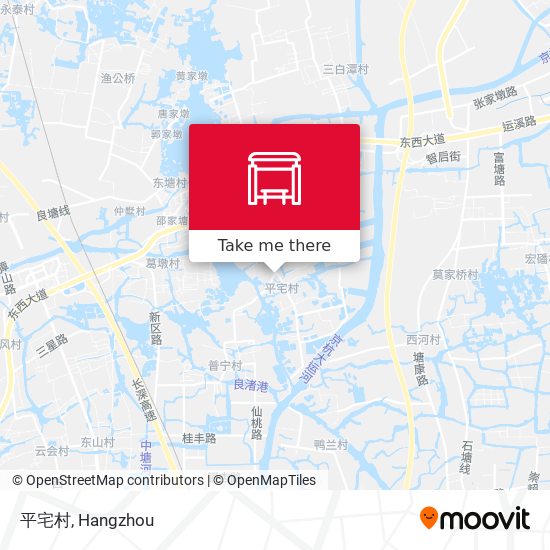 平宅村 map