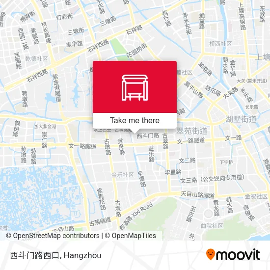 西斗门路西口 map