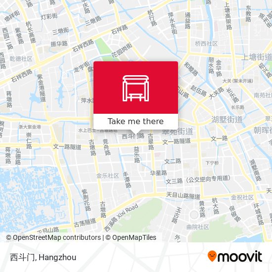 西斗门 map