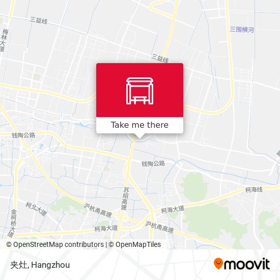 夹灶 map