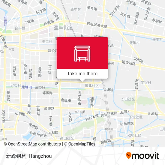 新峰钢构 map