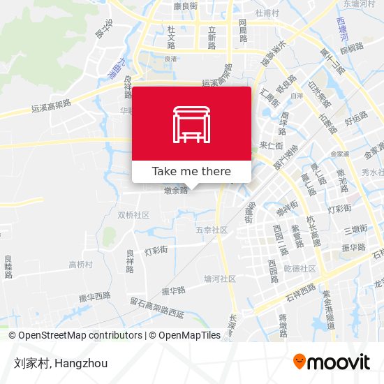 刘家村 map