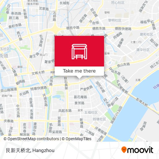 艮新天桥北 map