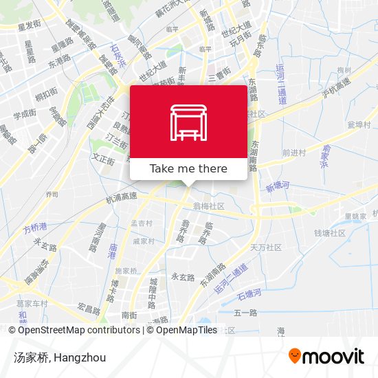 汤家桥 map