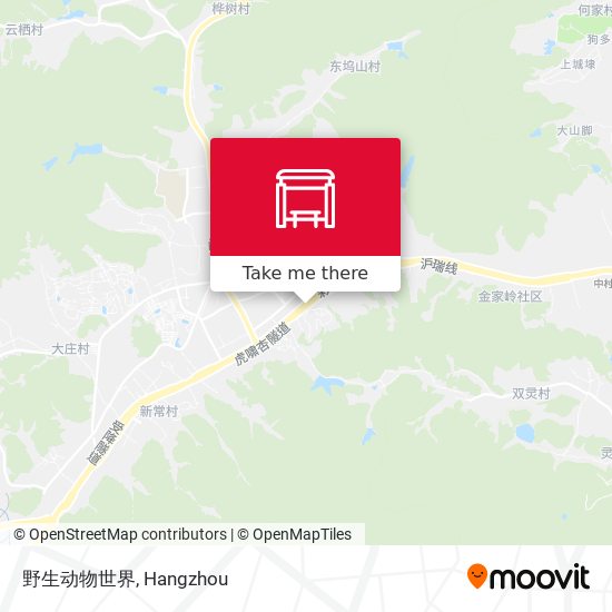 野生动物世界 map