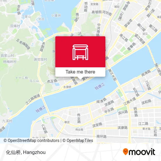 化仙桥 map