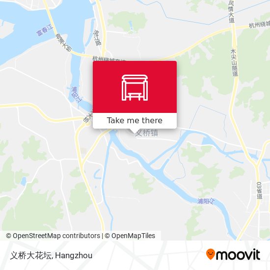 义桥大花坛 map