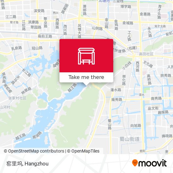 窑里坞 map