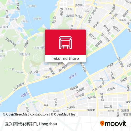 复兴南街洋泮路口 map
