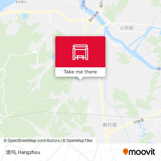 塘坞 map