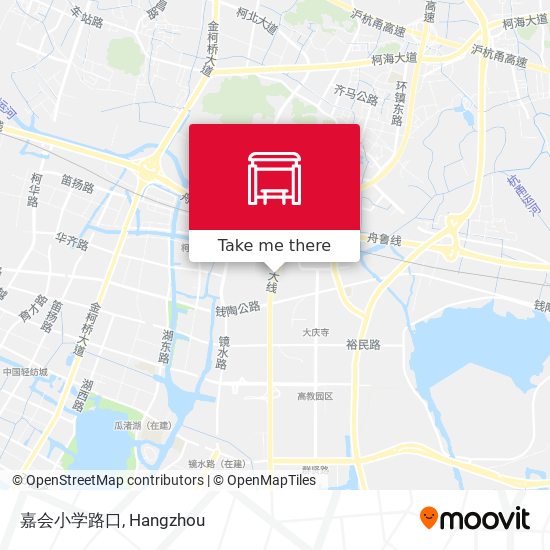 嘉会小学路口 map