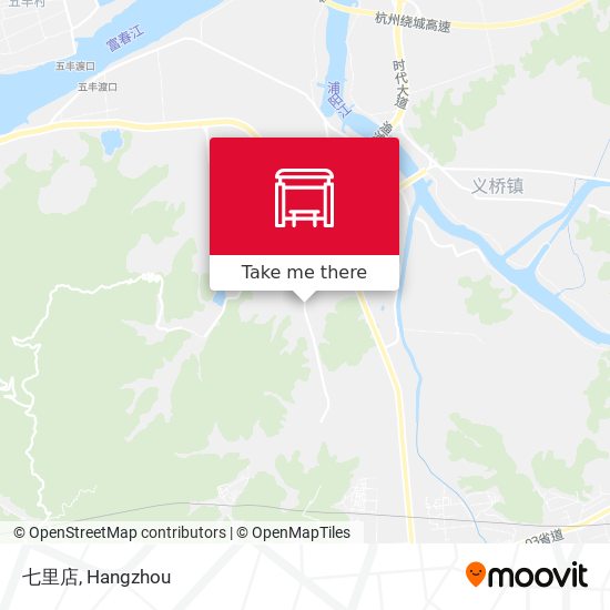 七里店 map