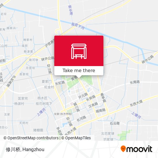 修川桥 map