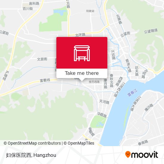 妇保医院西 map
