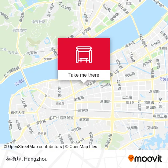 横街埠 map